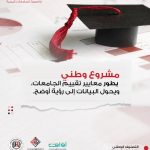 مشروع وطني يطور معايير تقييم الجامعات ويحول البيانات الى رؤية اوضح